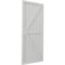 Ekena Millwork Americraft 6-Board Wood 2 Equal Panel Frmd Board-n-Batten Shutters w/Dbl Z-Bar, ARW102BF621X77STH, PR ARW102BF621X77STH - alternate 7